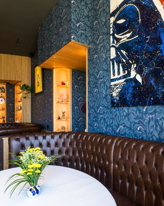 Rincón del restaurante Amelia by Paulo Airaudo, alojado en el hotel María Cristina.