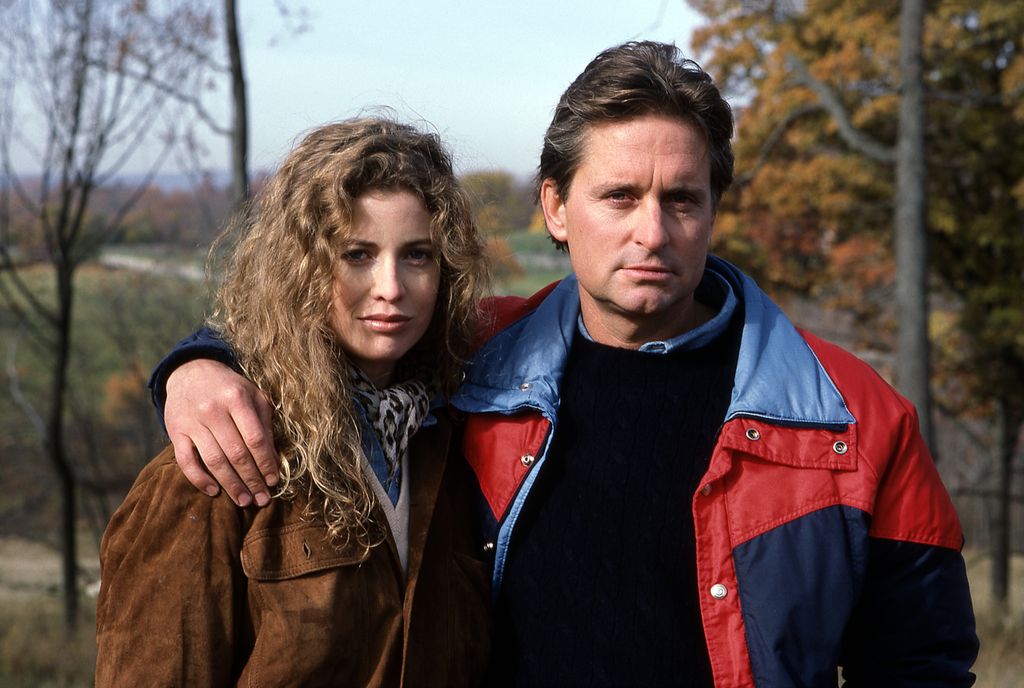 Diandra y Michael en 1986