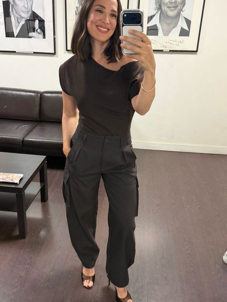 Tamara Falcó y su total look para El Hormiguero. 