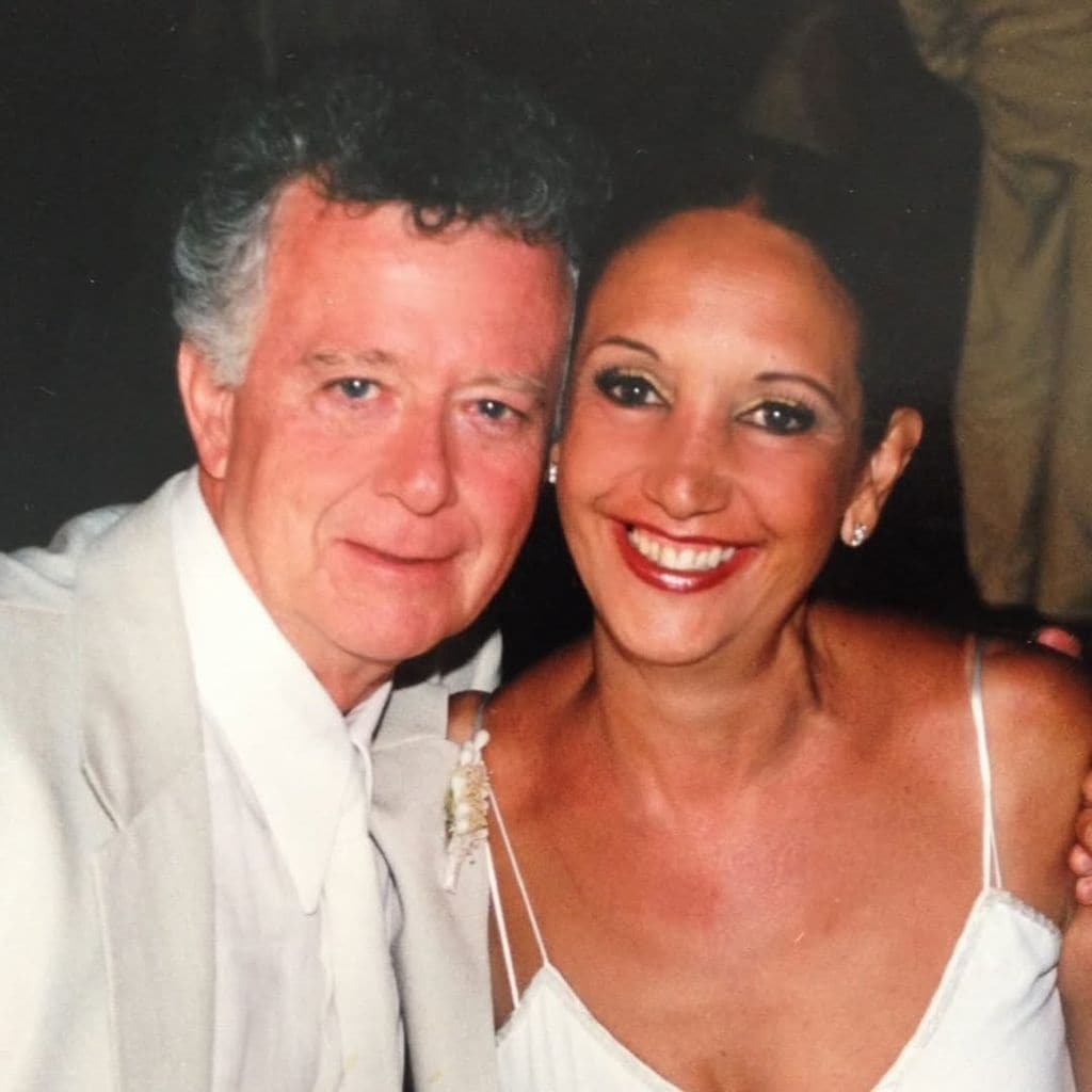 La mamá de Andrea falleció el día de su aniversario de bodas.