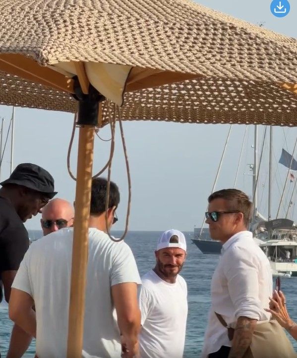 David Beckham y Michael Jordan, otros comensales de lujo