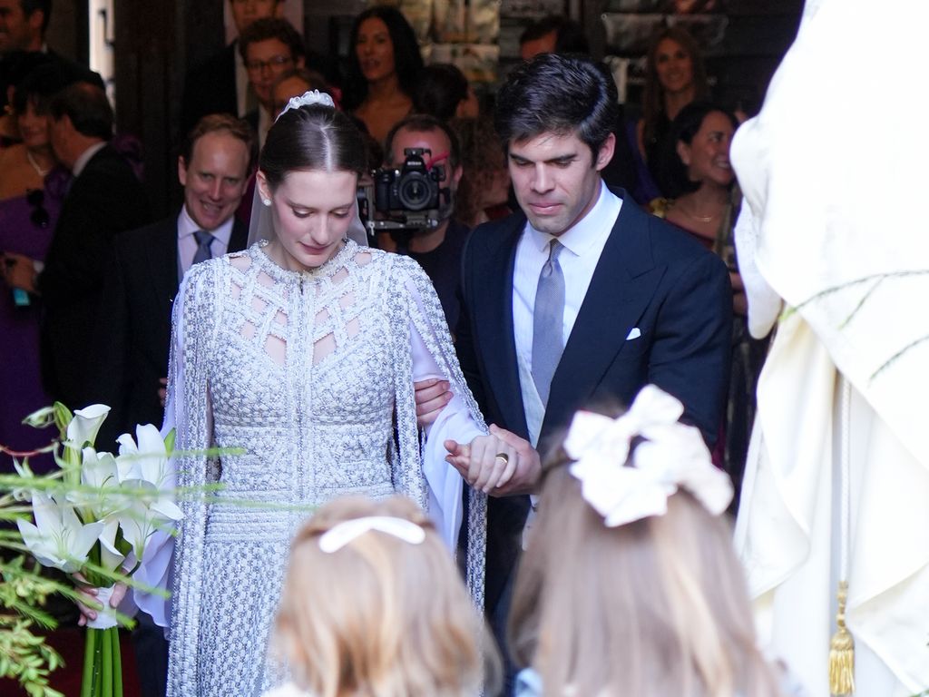 Boda de Fernando Palazuelo y Micaela Belmot en Cáceres, 2025. 
