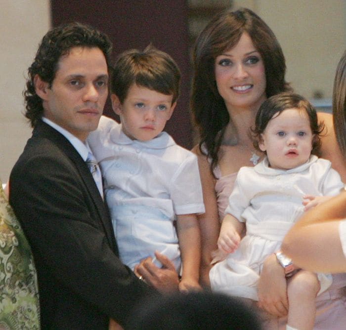  Marc Anthony y las mujeres de su vida
