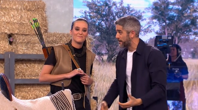 Victoria de Marichalar satisfecha con el resultado de su prueba