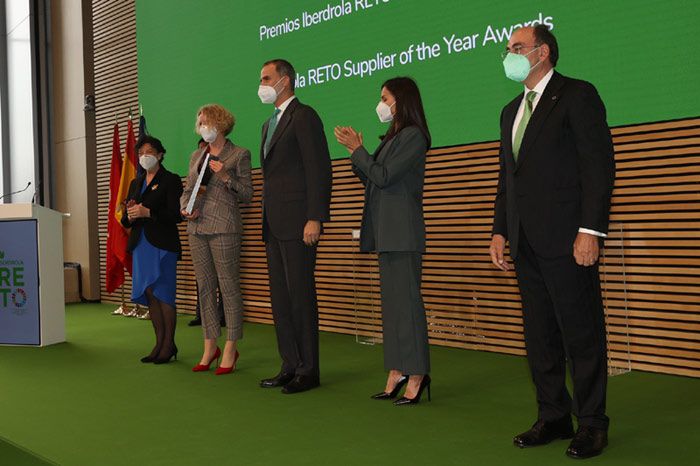 Los Reyes en el Campus de Innovación y Formación de Iberdrola