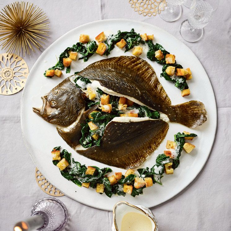 Rodaballo al horno
