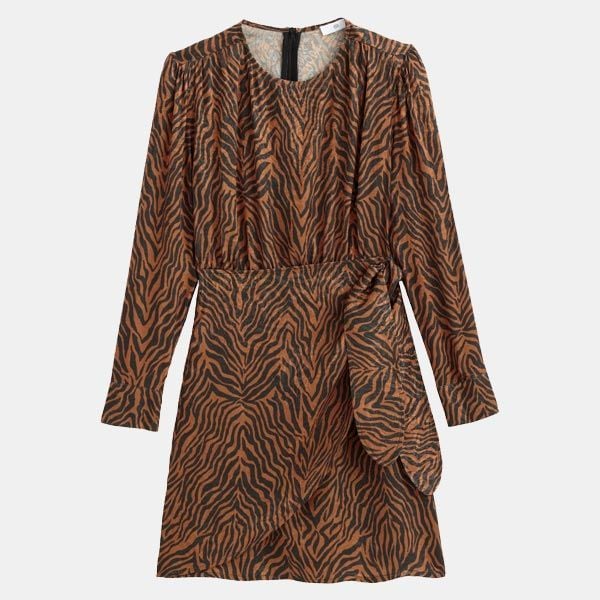 vestido estampado