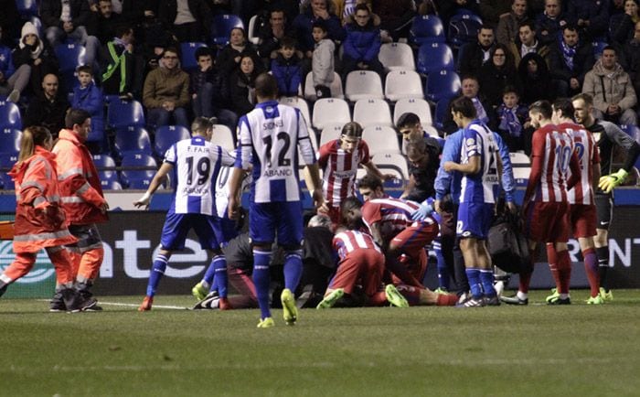 Fernando Torres golpe