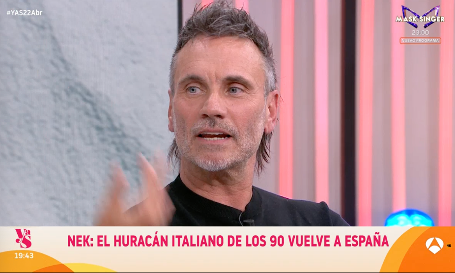 Nek anuncia una gira por España