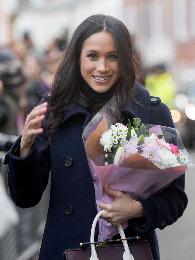 Meghan Markle tuvo un cálido recibimiento en Nottingham en diciembre de 2017.