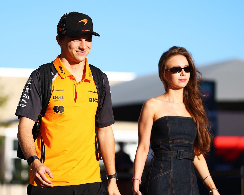 Piastri y Zneimer, el pasado 19 de octubre en el Gran Premio de las Américas 