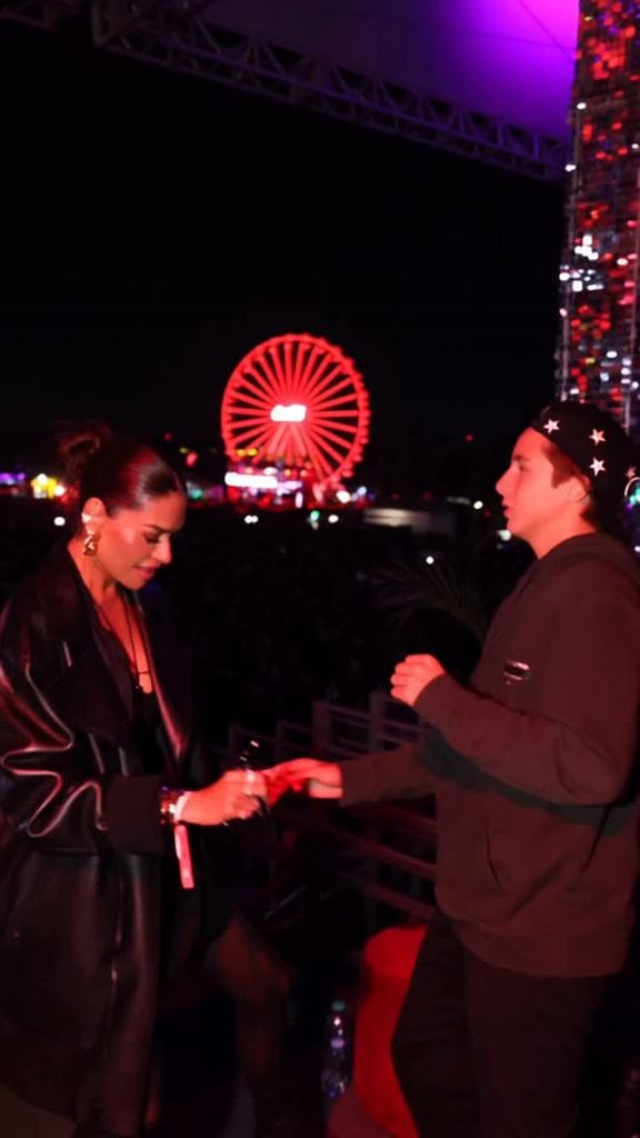 Galilea vivió un día extraordinario junto a su hijo Mateo