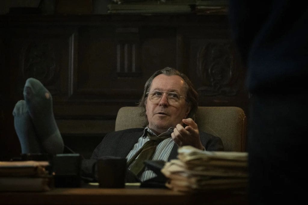 Gary Oldman hace una genial interpretación del peculiar Jackson Lamb