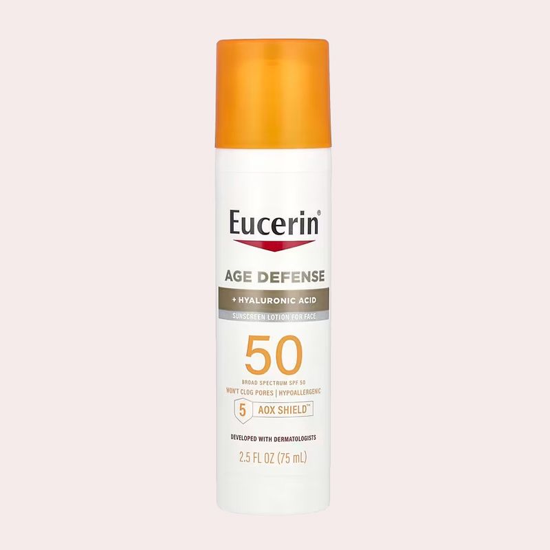 Eucerin, Age Defense, loción solar ligera para el rostro