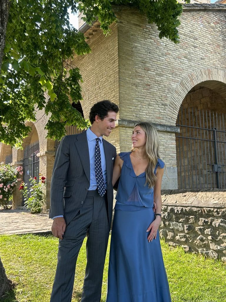 Beltrán Lozano, con Daniela Figo