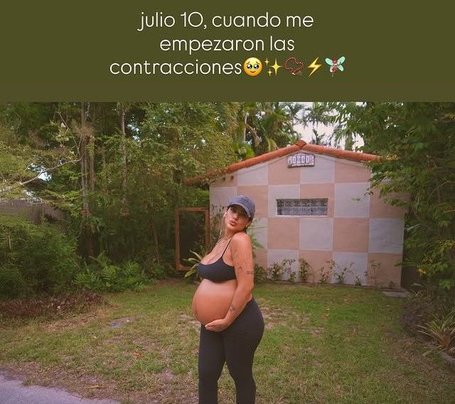 La dulce espera de Isabella Ladera terminó el pasado 11 de julio.