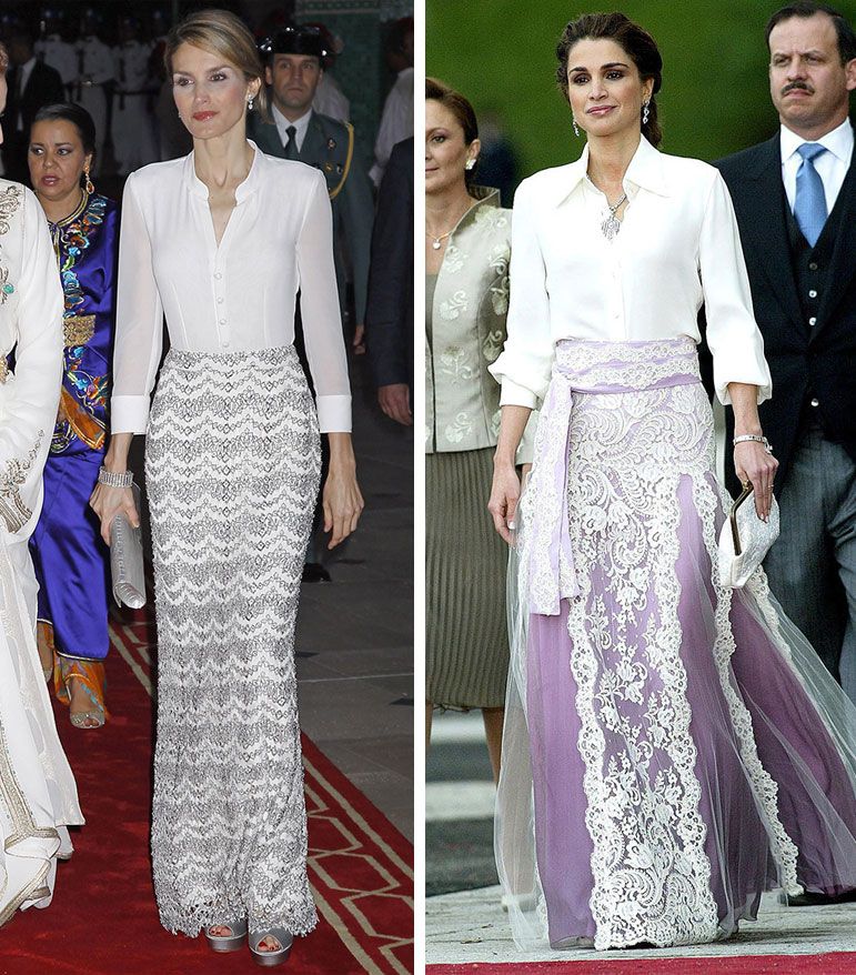 Jennifer Lopez se inspira en Rania y la reina Letizia para su último look de Navidad