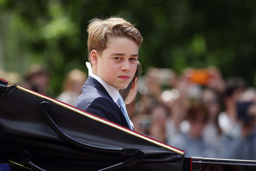 El príncipe George en el Trooping The Colour 2026.