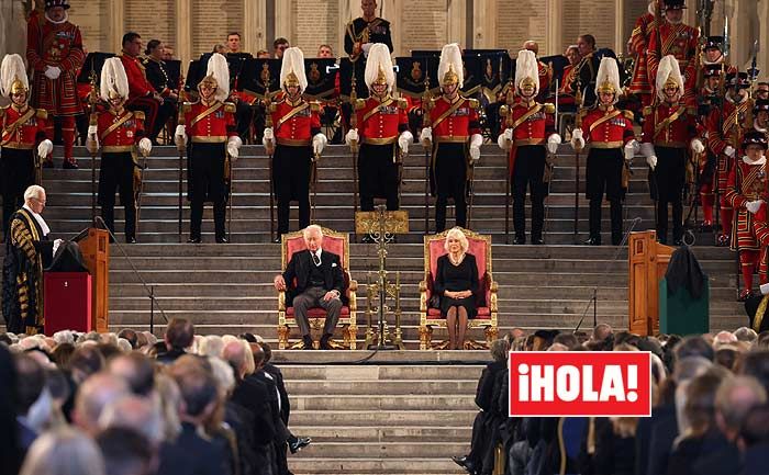 Los reyes Carlos y Camilla