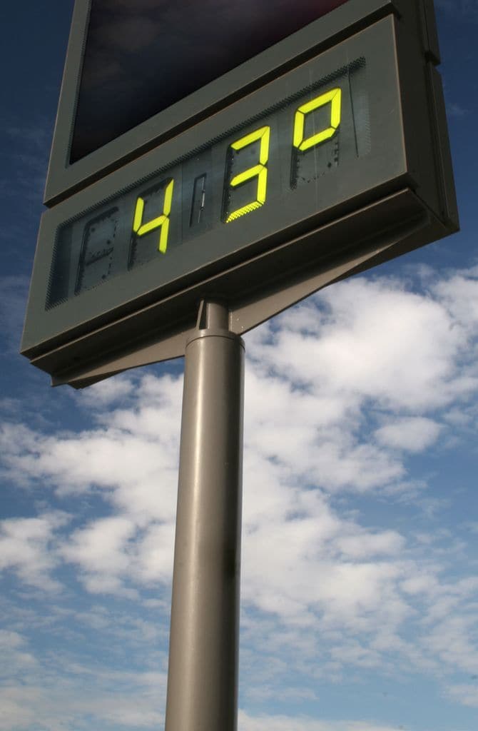 Primera ola de calor en España 