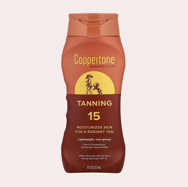 Coppertone, Bronceador, Loción con protector solar, FPS 15