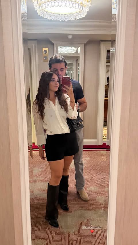 Ana Pau, la hija de Marichelo, viajpo a Las Vegas con su novio para acompañar a Jorge en sus conciertos.