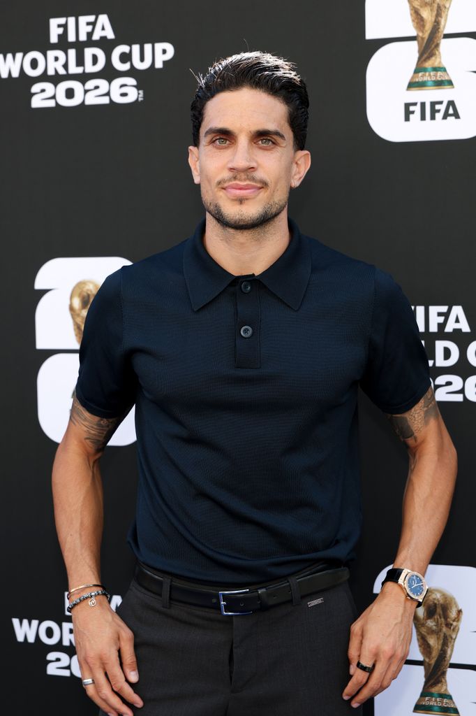 Marc Bartra, en la previa de uno de los partidos del Mundial de Fútbol 2026