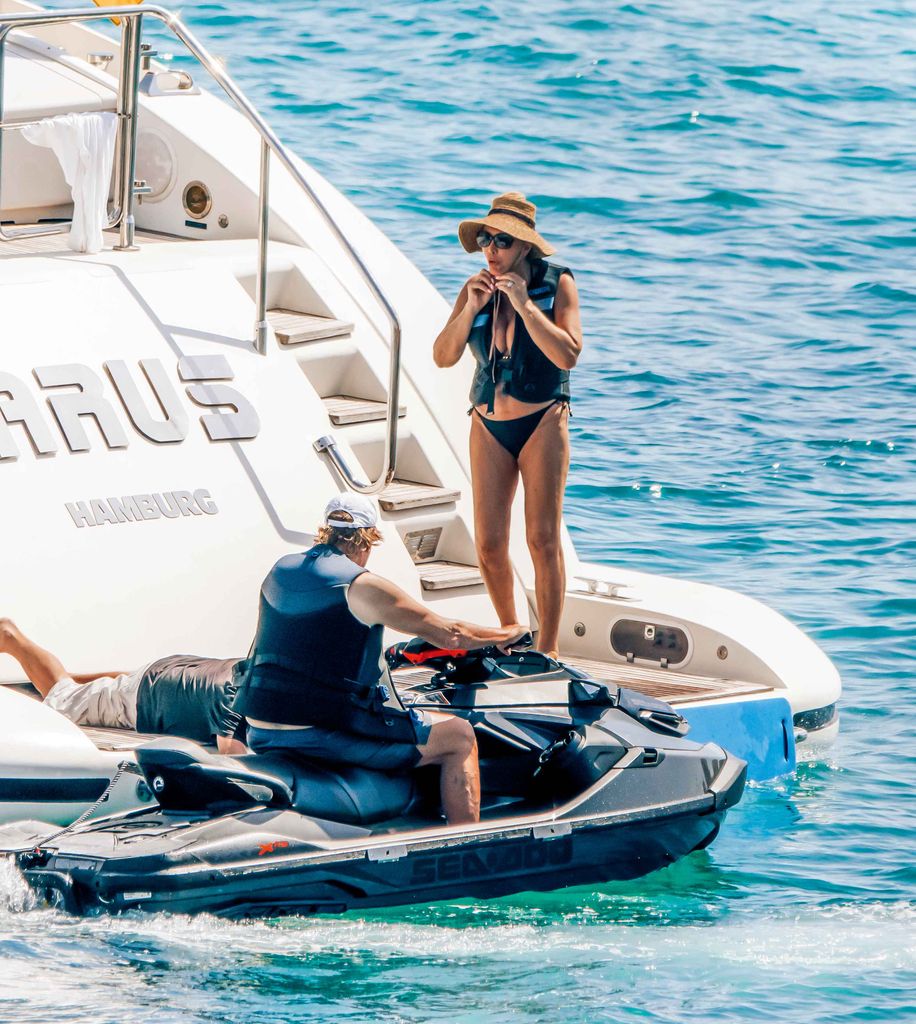 Norma Duval disfruta de sus vacaciones