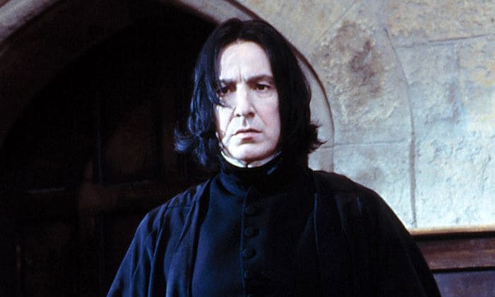 Alan Rickman como Severus Snape en Harry Potter
