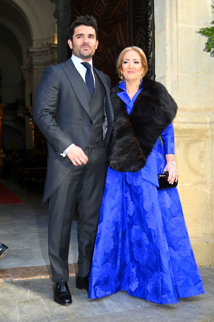 Juan Molina Ponce, con la madrina