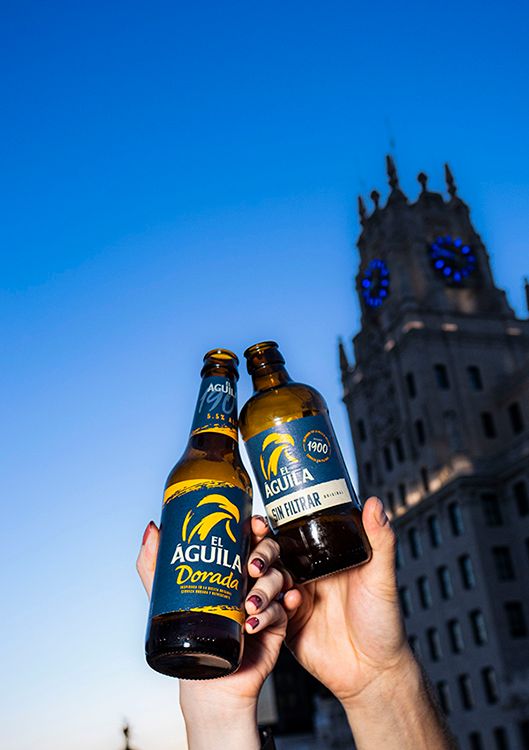 Planes de primavera con cerveza El Águila