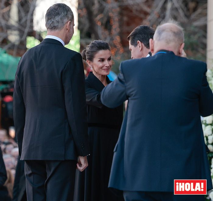 recibimiento de Pablo de Grecia a su primo, Felipe VI y a doña Letizia