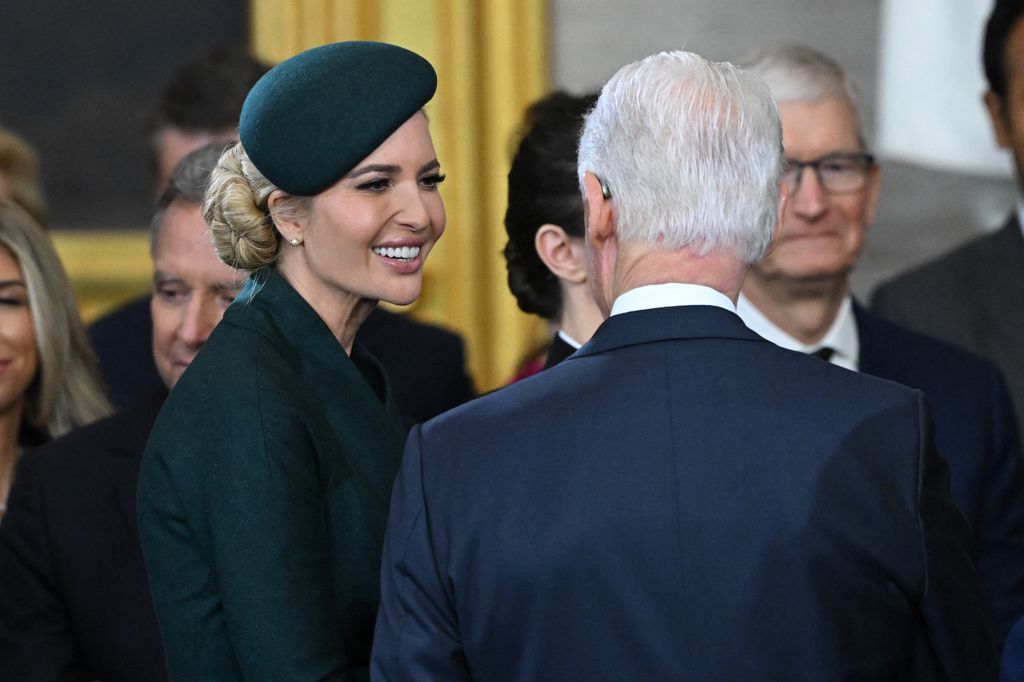 Ivanka Trump, en la ceremonia