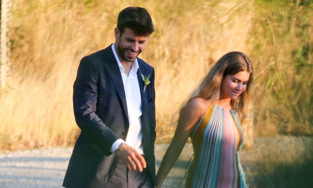 Gerard Piqué y Clara Chía
