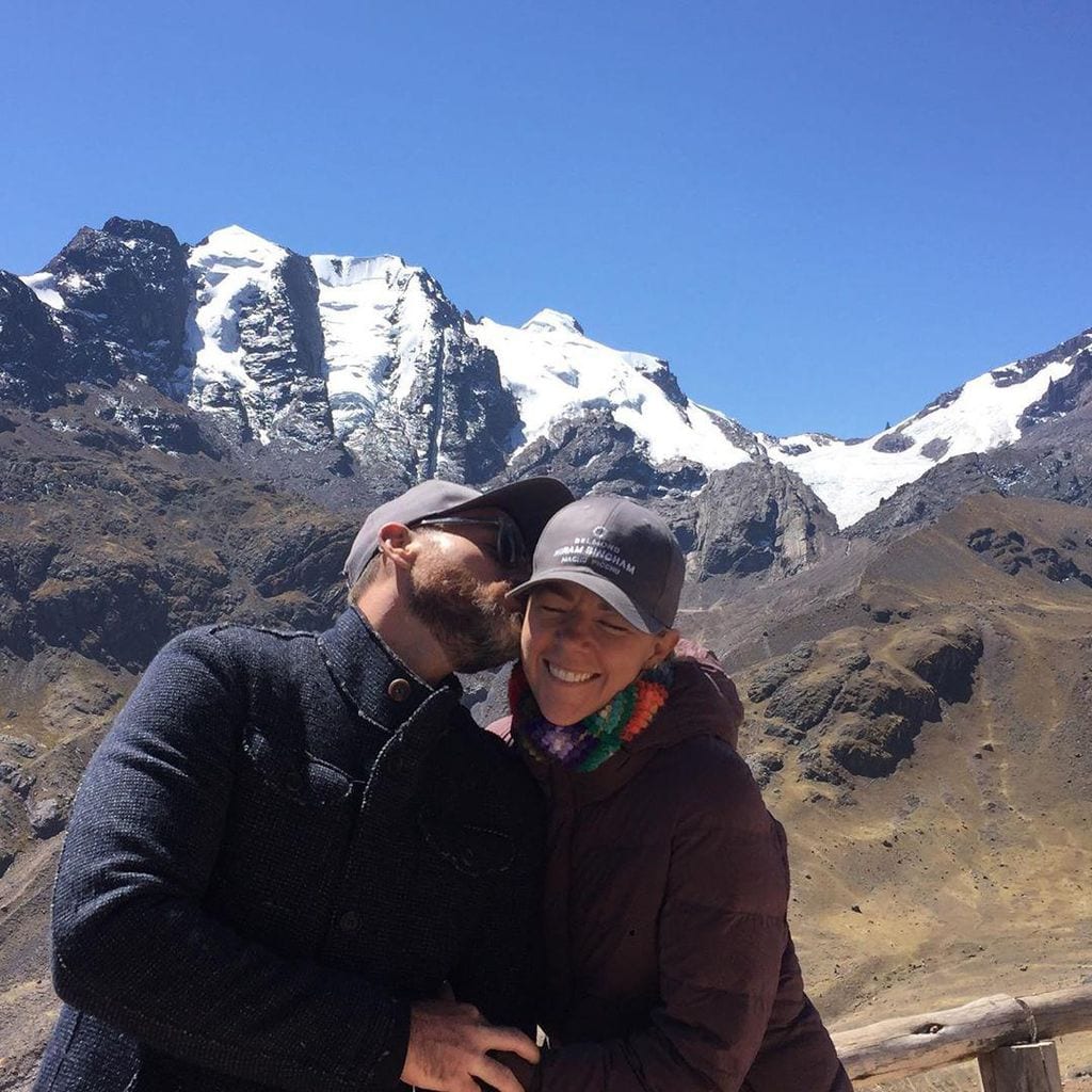 Fernanda Castillo y Erik Hayser