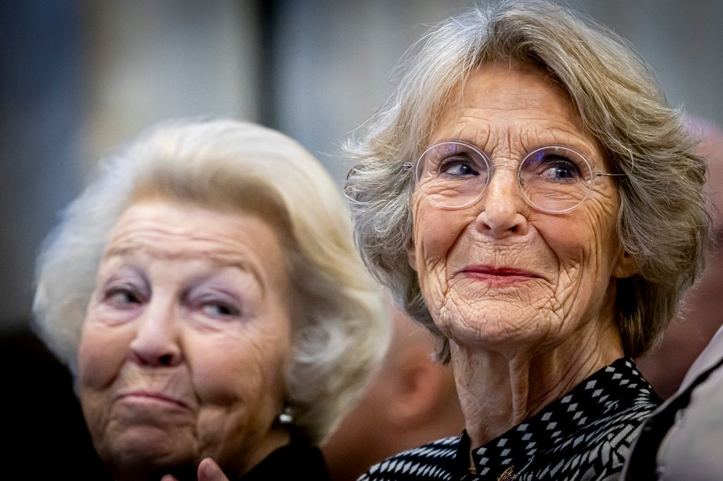 Irene de Holanda junto a su hermana Beatriz, la madre del rey Guillermo Alejandro de los Países Bajos