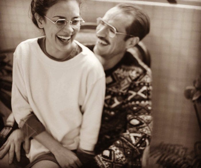 Jorge Poza y su novia Ilse Ikeda