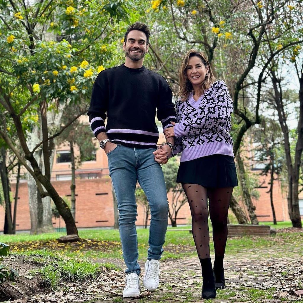 Frederik Oldenburg y Carmen Villalobos