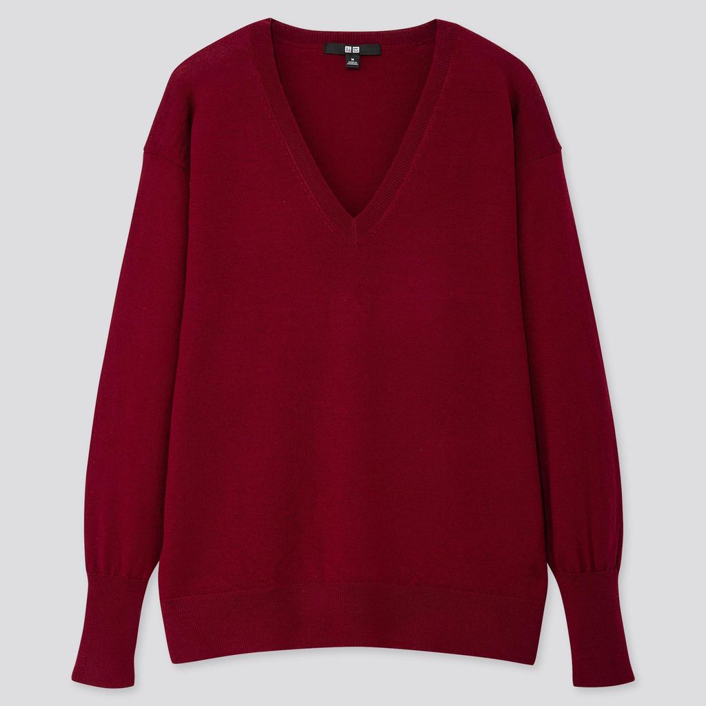 sweater de silueta relajada de uniqlo