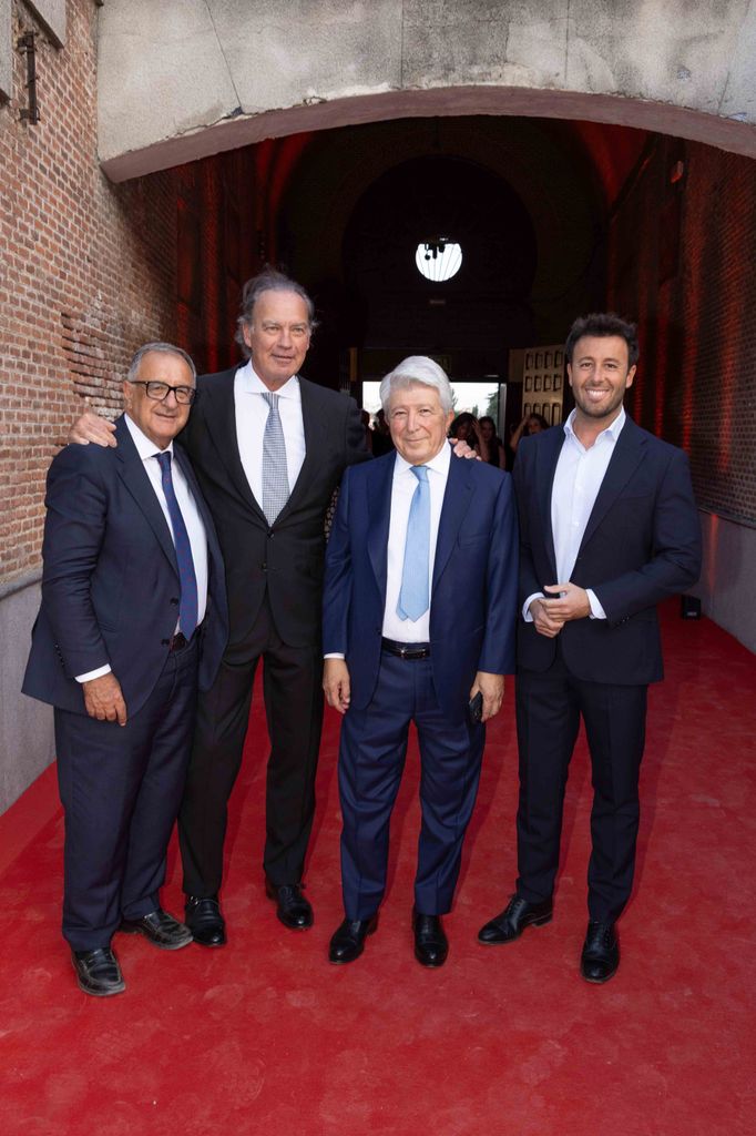 Bertín Osborne con Enrique Cerezo y Matías Prats