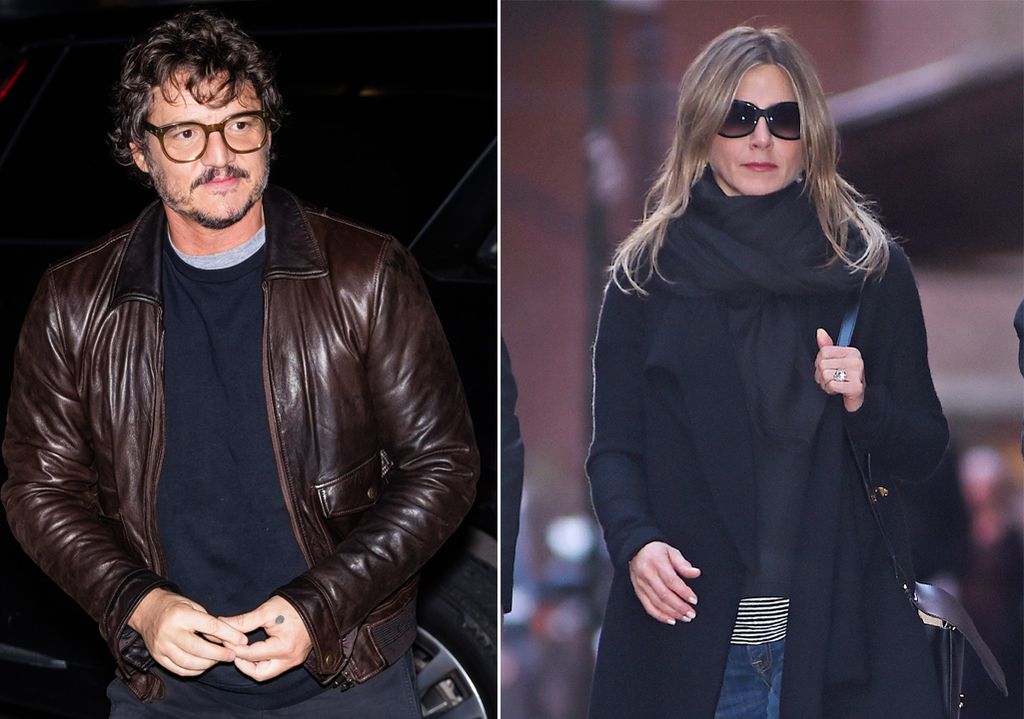 Jennifer Aniston sale a cenar con Pedro Pascal tras la boda de su ex