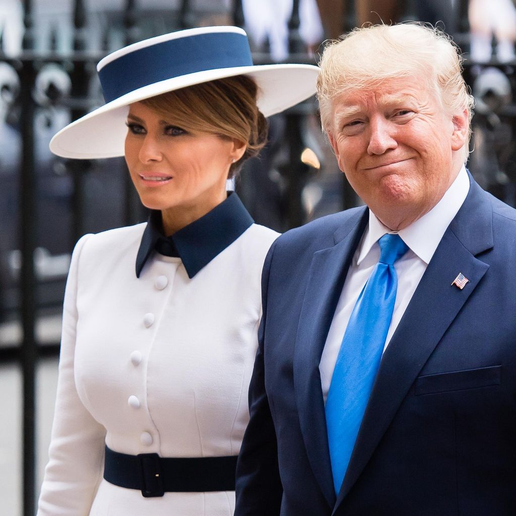 donald trump y melania trump