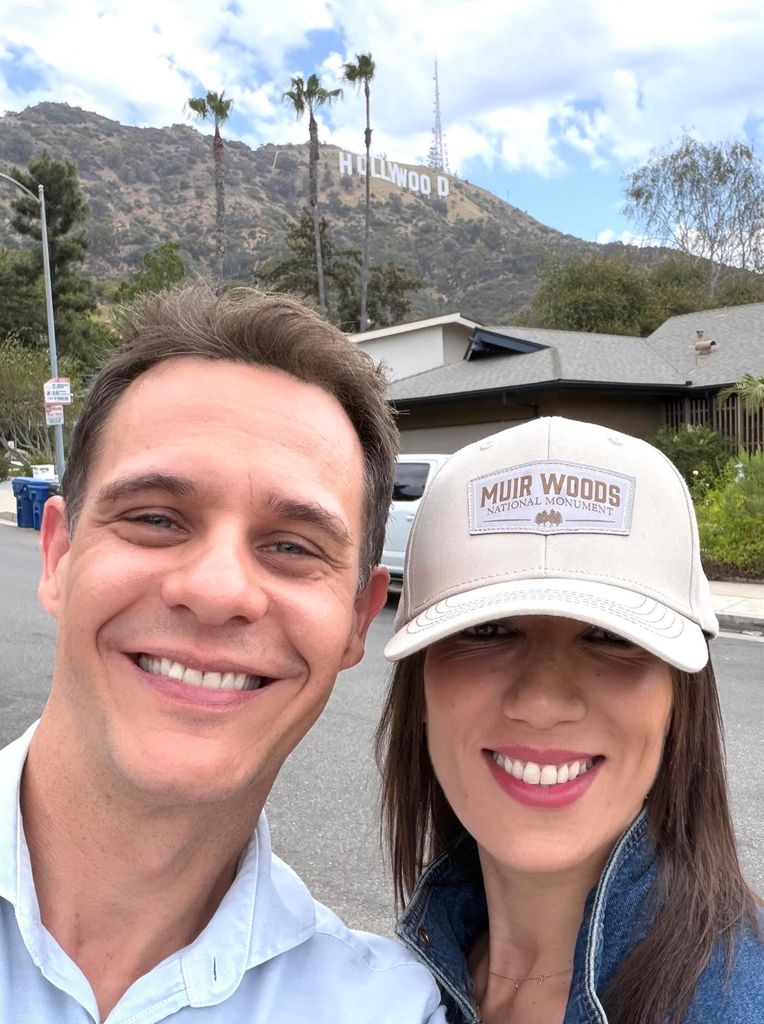 La pareja se ha ido de vacaciones a California