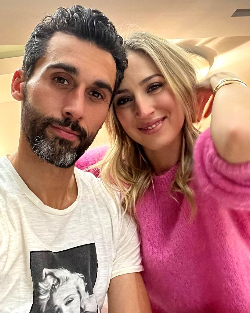 La pareja, en una foto de sus redes sociales