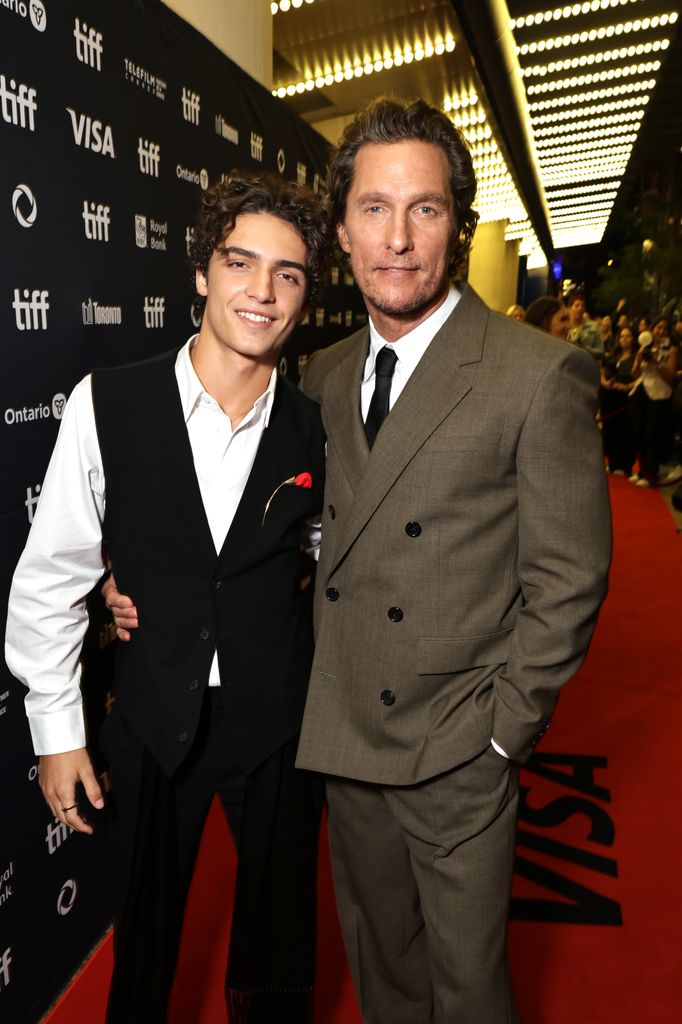 Levi McConaughey y Matthew McConaughey 