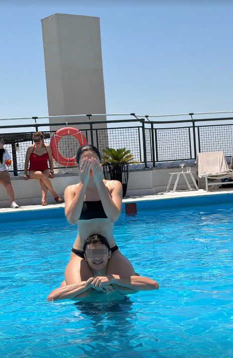 Los hijos de Paz Vega en su plan más refrescante en Madrid