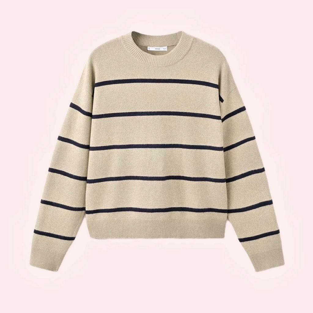 El jersey de rayas de Mango