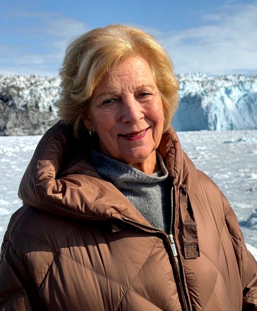 Ana María de Grecia durante su viaje a Groenlandia