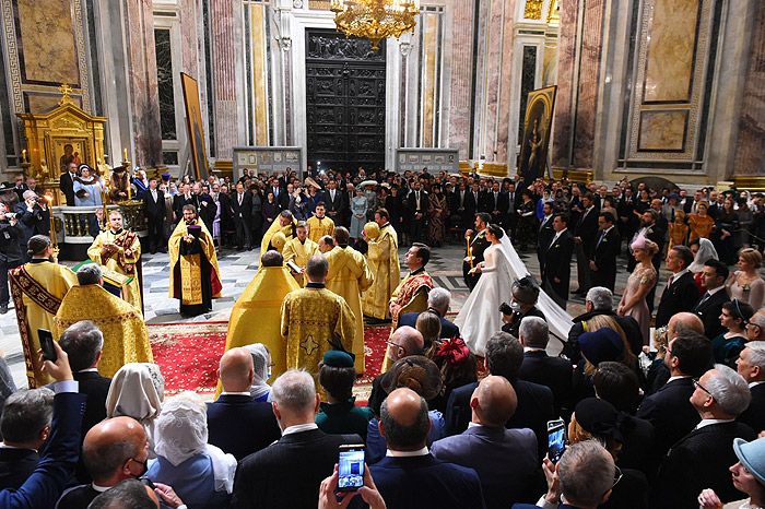 Boda real de Jorge Romanov y Rebecca Bettarini