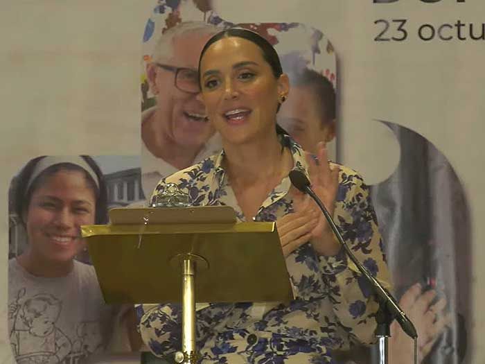 Tamara Falcó en la Iglesia